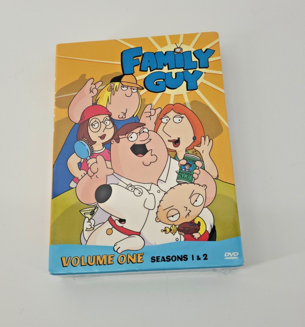 Family Guy Volume One Seasons 1 & 2 DVD 4-Disc Box Set 28 Episodes Sealed New